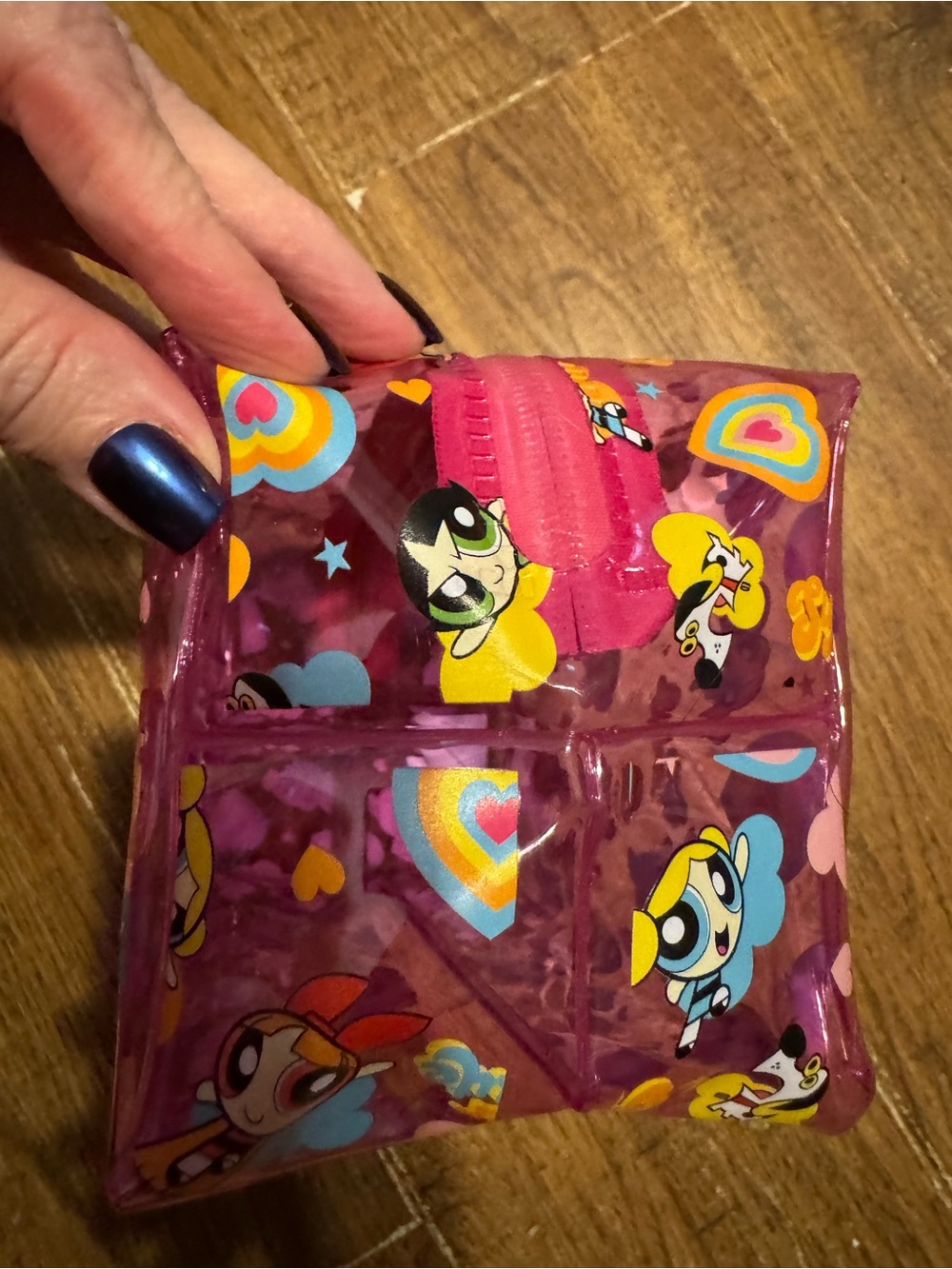 Powerpuff Girls large Cosmetic Bag Pouch NEW